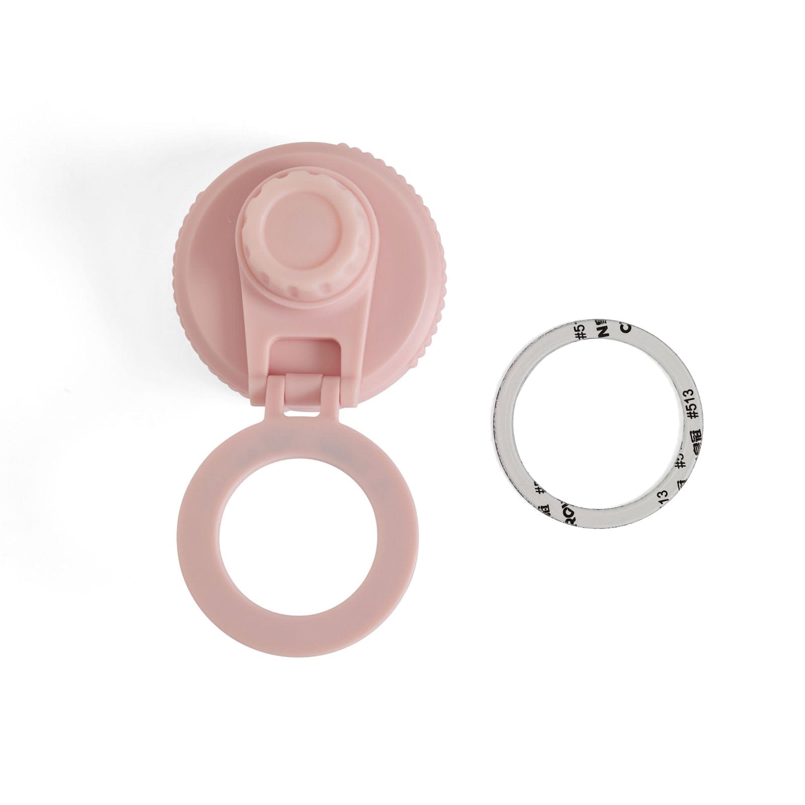 Get Pink water bottle lid with phone holder