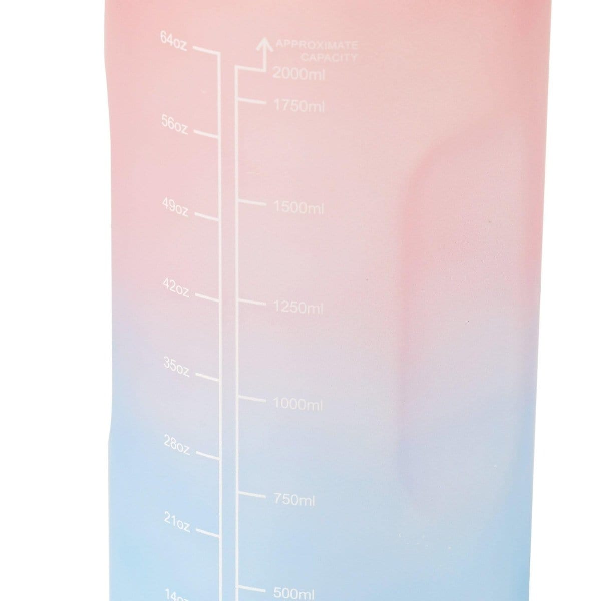 2L Drink Motivational Water Bottle with Time Marker & Straw - Brazilian Booty Co - Brazilian Booty Co