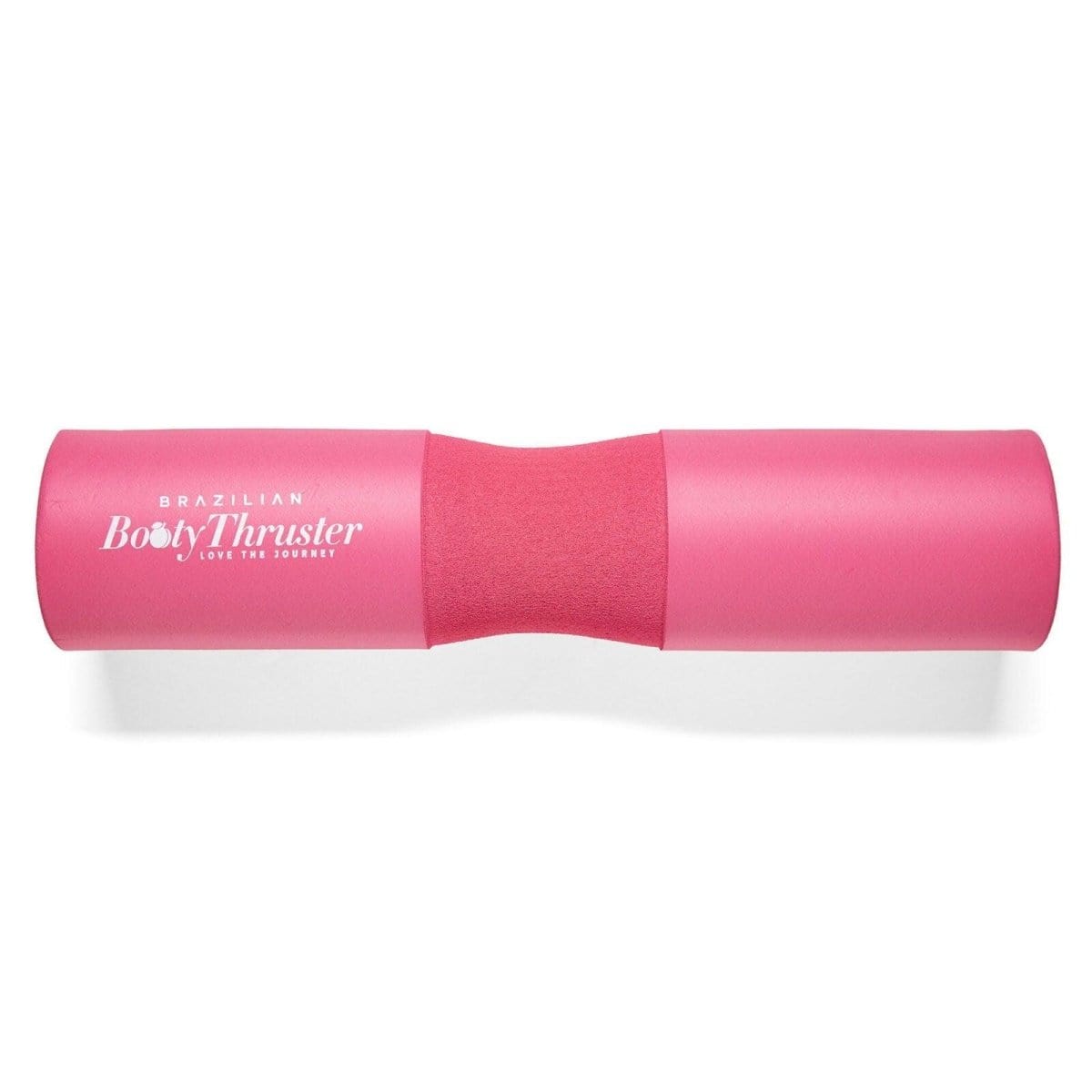 Pink barbell pad for hip thrusts and squats