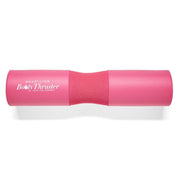 Pink barbell pad for hip thrusts and squats